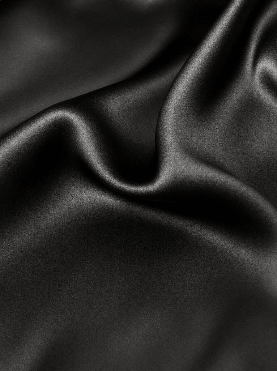 Classic Satin Pants - Black