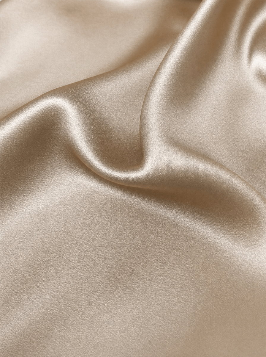 Classic Satin Pants - Soft Gold