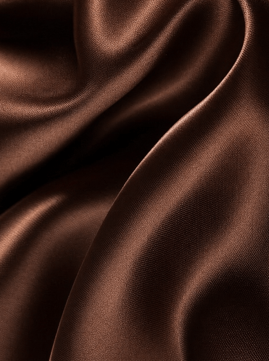 Classic Satin Pants - Espresso