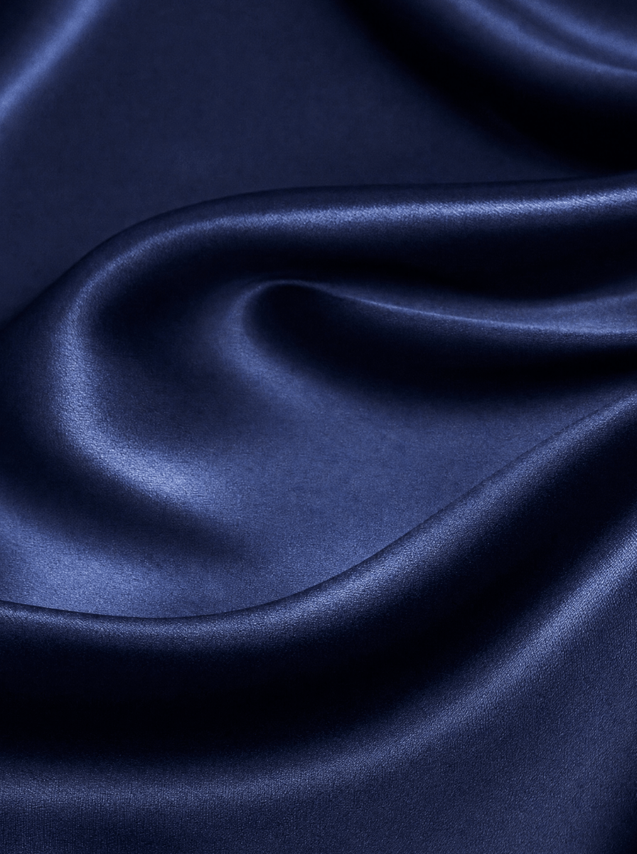 Classic Satin Pants - Navy