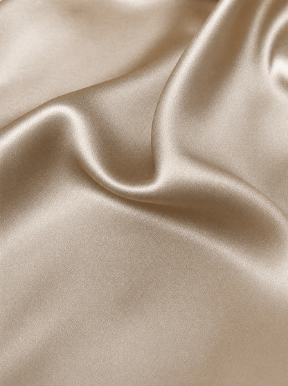 Classic Satin Pants - Soft Gold